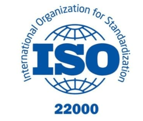 ISO 22000 Certified